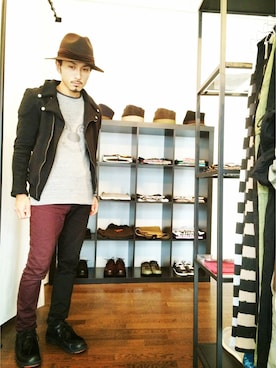 yusuke kanekoさん(メンズ・168cm)の秋コーディネート