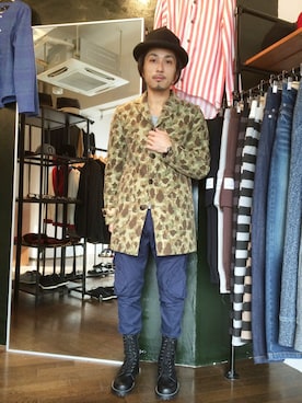 yusuke kanekoさん（メンズ・168cm）の秋コーディネート