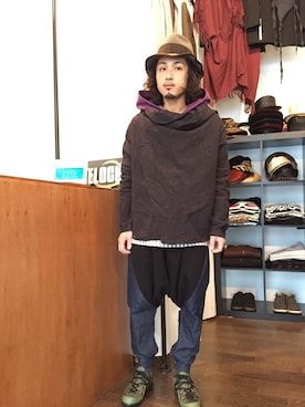 「Spiralgarden（スパイラルガーデン）のアイテム」を使った、yusuke kanekoさん（メンズ・168cm）の春コーディネート