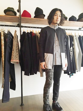 「TIMAI（ティマイ）のアイテム」を使った、yusuke kanekoさん（メンズ・168cm）の春コーディネート