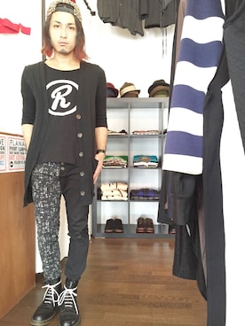 「VIRGOwearworks（ヴァルゴウェアワークス）のアイテム（キャップ）」を使った、yusuke kanekoさん（メンズ・168cm）の春コーディネート