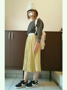 「昭和52・53年会」｜tomaさん（レディース・153cm）の秋コーディネート