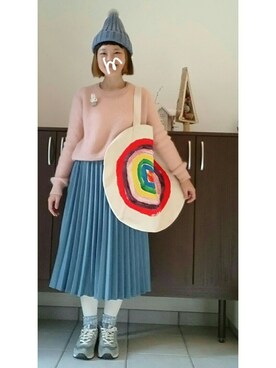 「YUKIグッズ」｜tomaさん（レディース・153cm）の冬コーディネート
