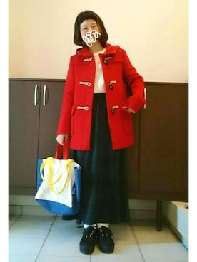 「YUKIグッズ」｜tomaさん（レディース・153cm）の冬コーディネート