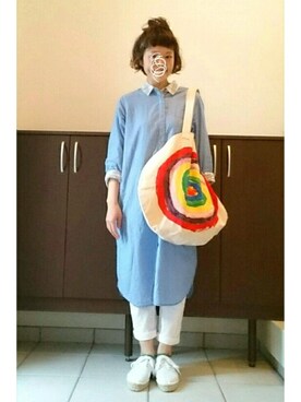 「YUKIグッズ」｜tomaさん（レディース・153cm）の春コーディネート