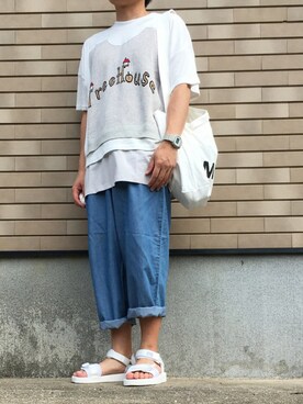 ありさん（メンズ・170cm）の夏コーディネート