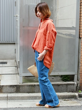 misatoさん（メンズ・160cm）の春コーディネート