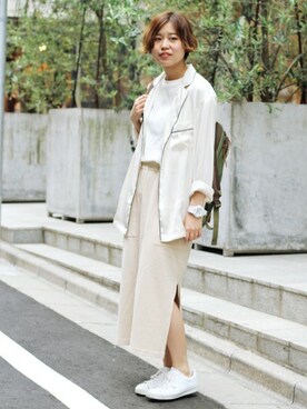 misatoさん（レディース・160cm）の春コーディネート