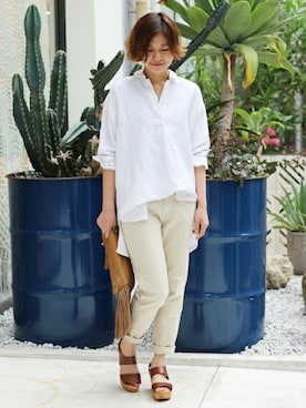 misatoさん（レディース・160cm）の夏コーディネート