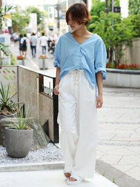 misatoさん(レディース・160cm)の夏コーディネート