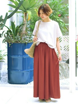 misatoさん(レディース・160cm)の夏コーディネート