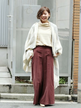 misatoさん（レディース・160cm）の秋コーディネート