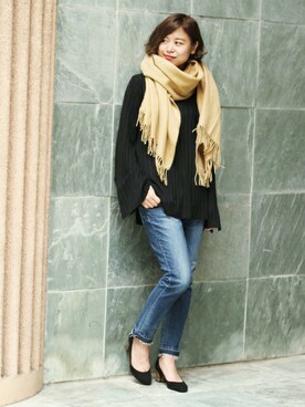 misatoさん（レディース・160cm）の秋コーディネート