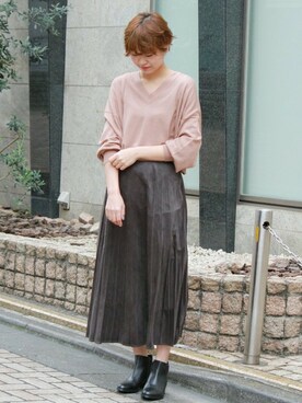 「relume」｜misatoさん（レディース・160cm）の秋コーディネート