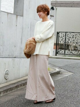 「relume」｜misatoさん（レディース・160cm）の秋コーディネート