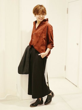 misatoさん（レディース・160cm）の秋コーディネート