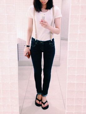 F さん（レディース・162cm）の夏コーディネート