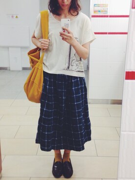 F さん（レディース・162cm）の秋コーディネート