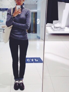 F さん（レディース・162cm）の秋コーディネート