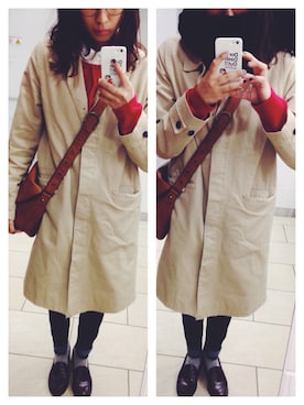 F さん（レディース・162cm）の冬コーディネート