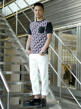 梅影 知紀さん(メンズ・170cm)の夏コーディネート