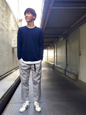 SHUNSUKEさん(メンズ・184cm)の春コーディネート