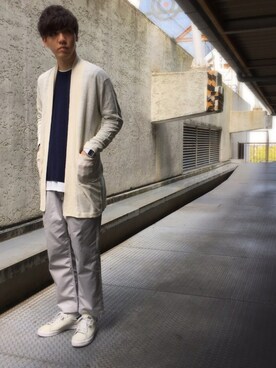 SHUNSUKEさん(メンズ・184cm)の春コーディネート