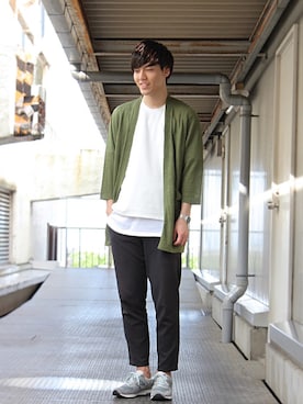 SHUNSUKEさん（メンズ・184cm）の夏コーディネート