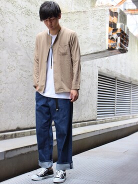 SHUNSUKEさん（メンズ・184cm）の夏コーディネート