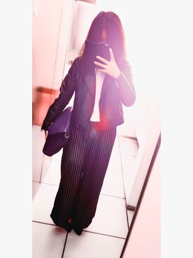 「VENCE（ヴァンス）のアイテム（バッグ）」を使った、naaaponさん（レディース・157cm）の秋コーディネート