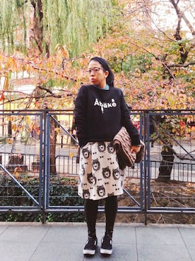 nah.oさん（レディース・152cm）の冬コーディネート