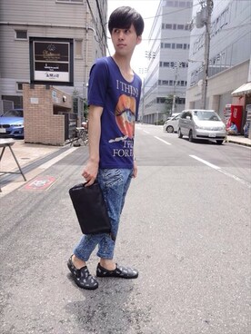 竹内 孜介さん（メンズ・171cm）の夏コーディネート