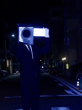 「おばけ参上☆（オバケサンジョウ）のアイテム」を使った、げんさん（メンズ・167cm）の秋コーディネート