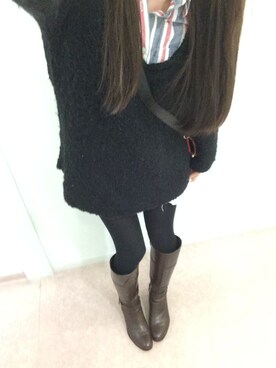 raraさん（レディース・164cm）の冬コーディネート