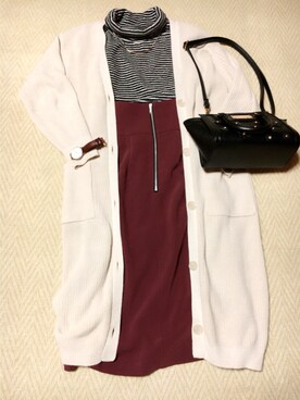 「Daniel Wellington」｜しょーちゃん@神戸さん（レディース・159cm）の冬コーディネート