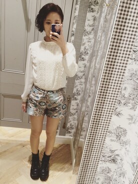 channieさん（レディース・161cm）の春コーディネート