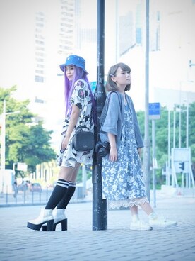 HANA TAMさんのコーディネート