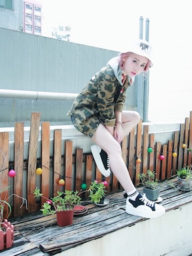 HANA TAMさんのコーディネート