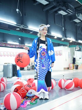 HANA TAMさんのコーディネート