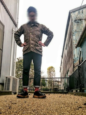 「アイテム（ブルゾン）」を使った、カホンさん（メンズ・169cm・40代）の冬コーディネート