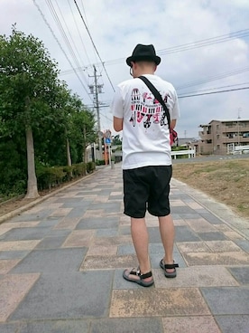 カホンさん（メンズ・169cm）の夏コーディネート