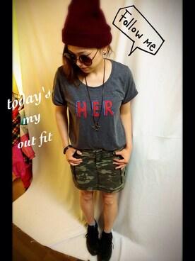 あーちむ☻さん（レディース・158cm）の夏コーディネート