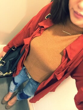 p i  ♡さん（レディース・159cm）の秋コーディネート