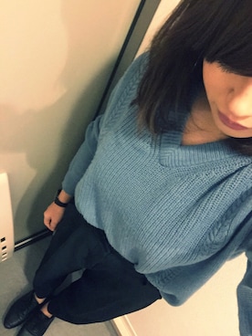 p i  ♡さん（レディース・159cm）の冬コーディネート