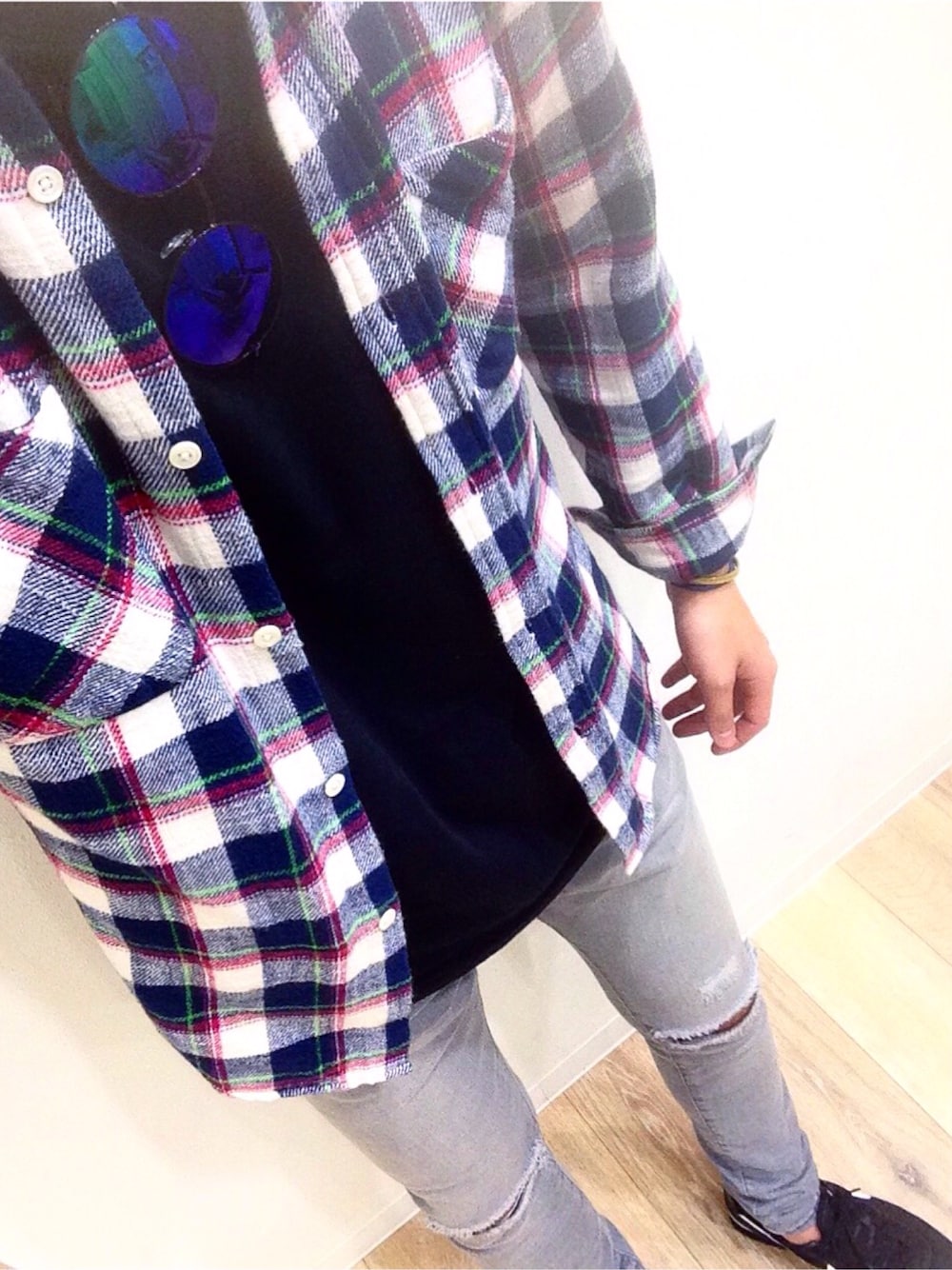 「JOURNAL STANDARDのアイテム（シャツ/ブラウス、その他）」を使った、JOEさん（メンズ・175cm）の秋コーディネートの1枚目の写真