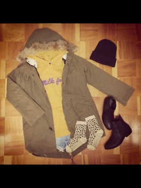 もじみさん（レディース・153cm）の冬コーディネート