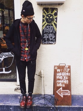 羅傑元さんのコーディネート