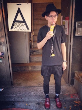 羅傑元さんのコーディネート