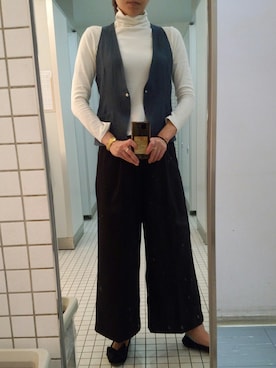 「gallardagalante」｜「アイテム（アナログ腕時計）」を使った、おけいさん（レディース・173cm）の秋コーディネート