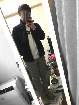 Mr.ゴローさん（メンズ・161cm）の冬コーディネート